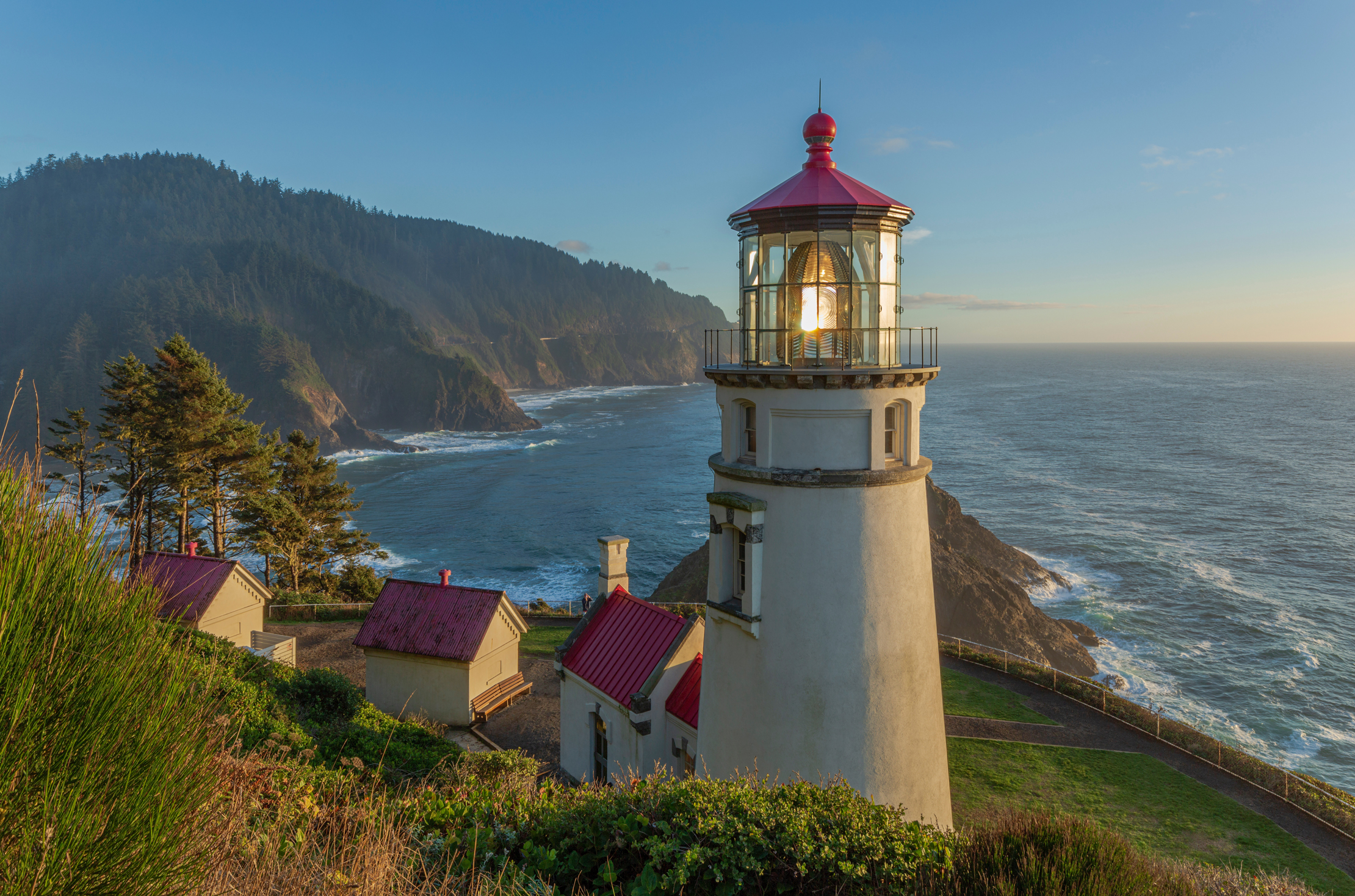 Heceta Head Lighthouse Turns 130 The Fireside Motel Yachats Oregon Heceta Head Lighthouse Turns 130 The Fireside Motel Yachats Oregon